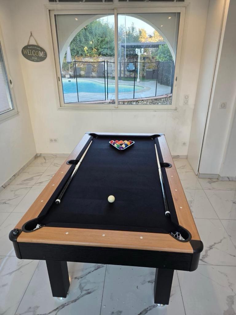 Апартаменты 3 Pieces Climatise En Rez De Jardin Avec Piscine Вильнёв-Лубе Экстерьер фото
